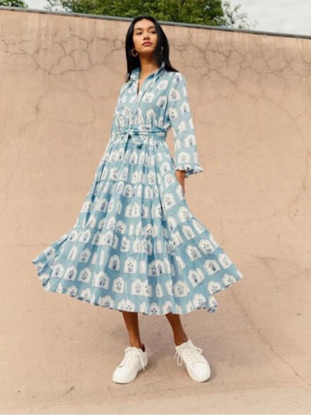 Maisha Concept long sleeve maxi dress